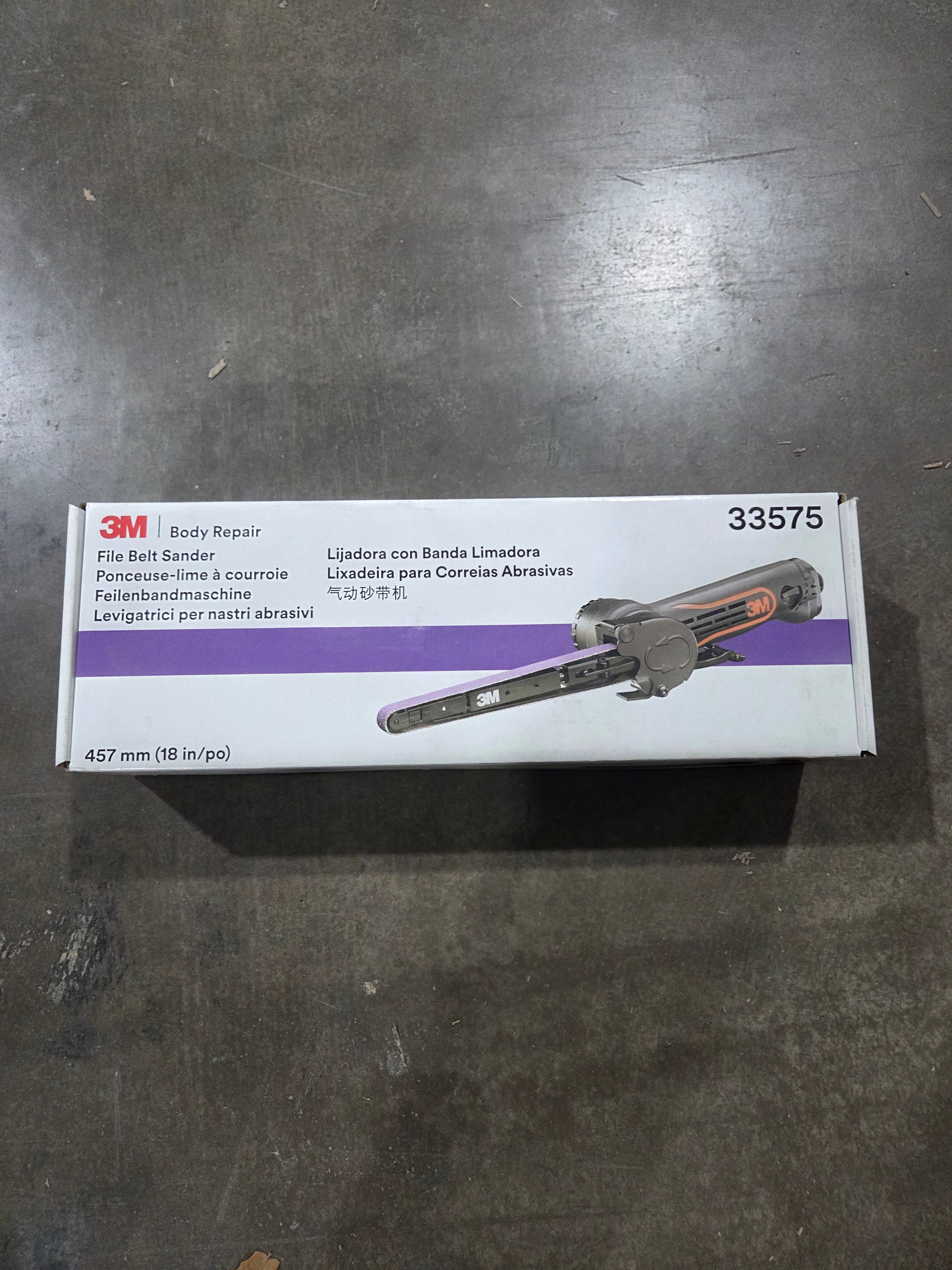 3M product packaging on a dark surface