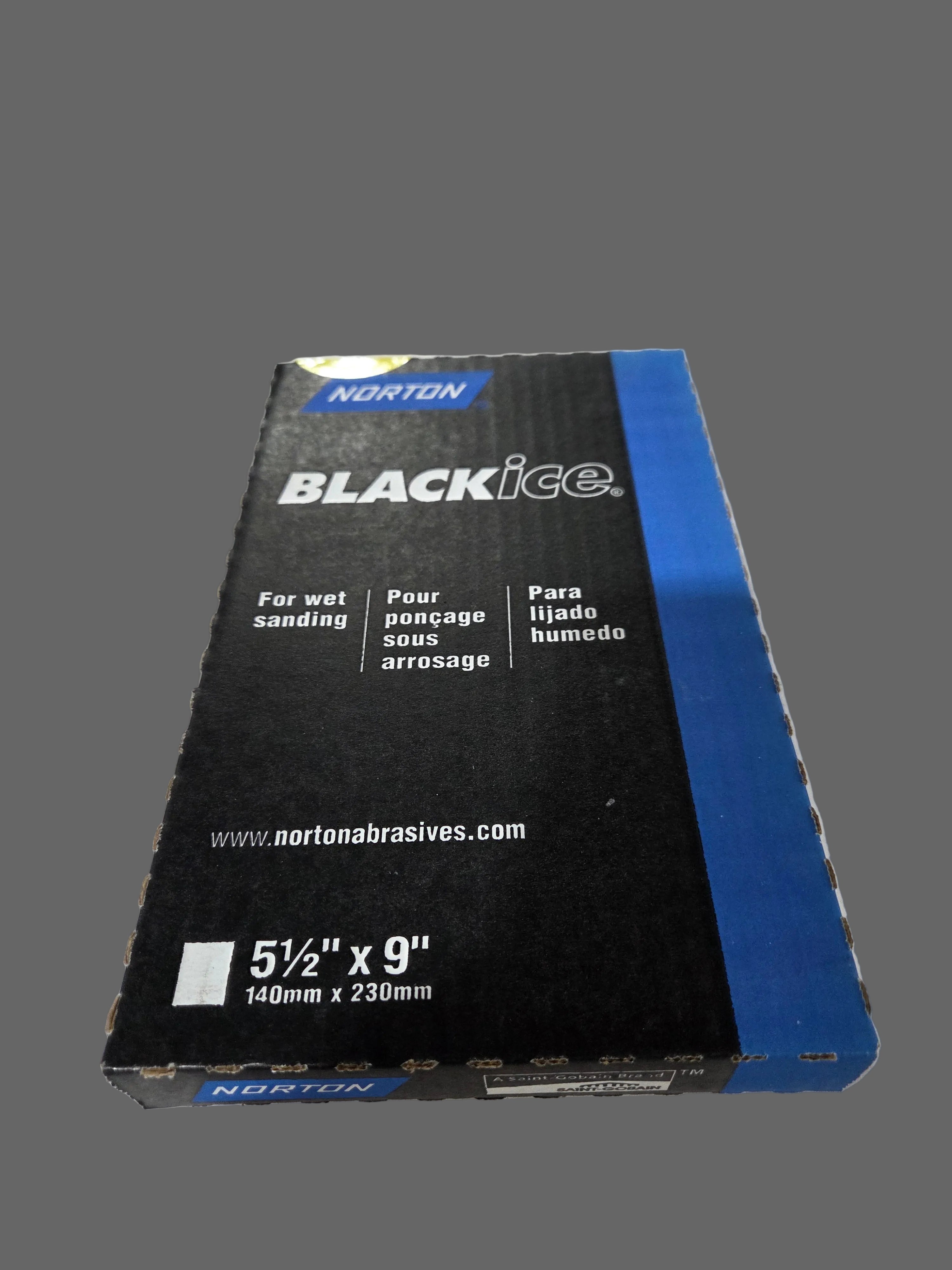 NORTON 39371 Black Ice 5-1/2″ x 9″ 1500 Grit, 50 Pack