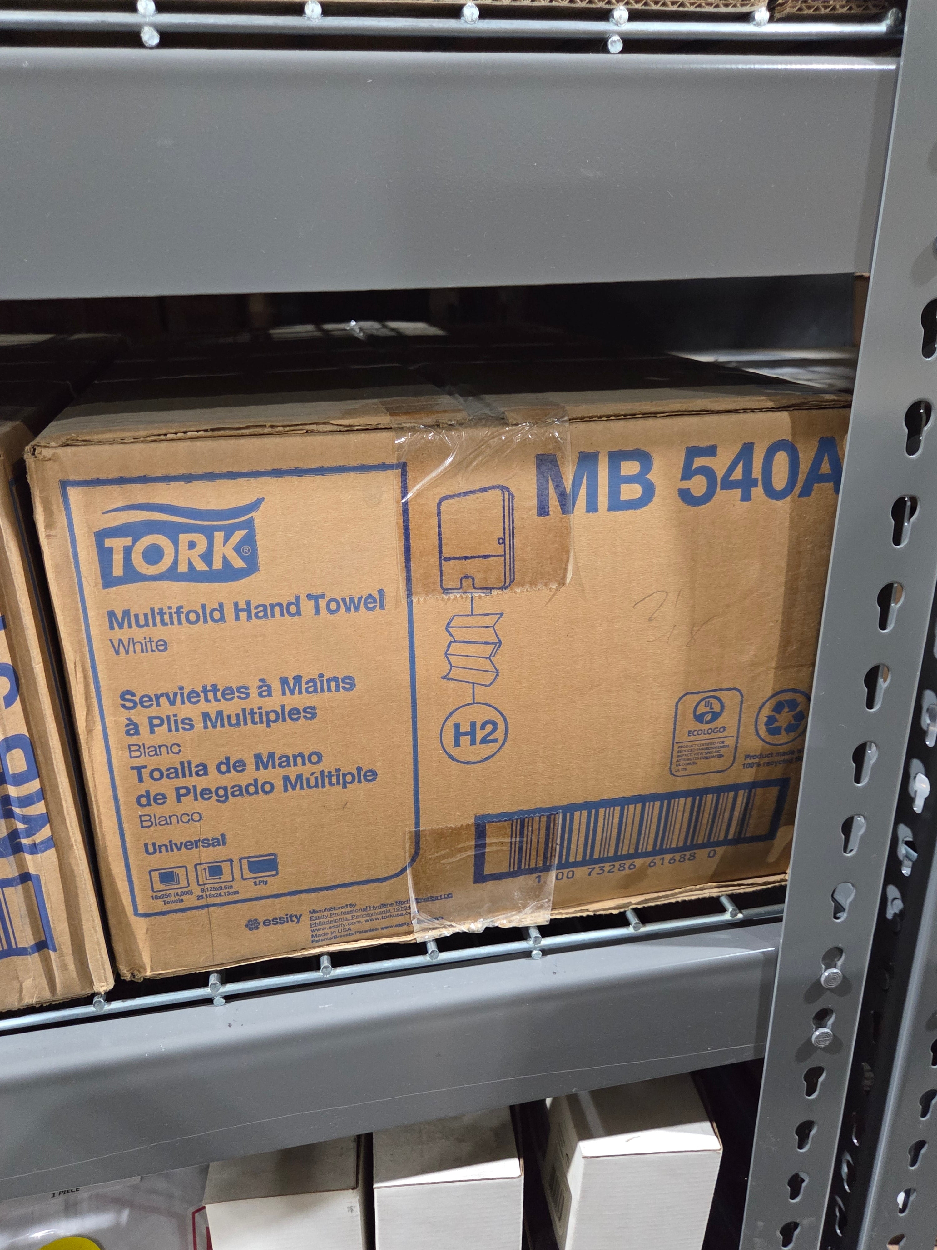 Tork Multifold Hand Towel White H2 16X250 TOWELS MB540A
