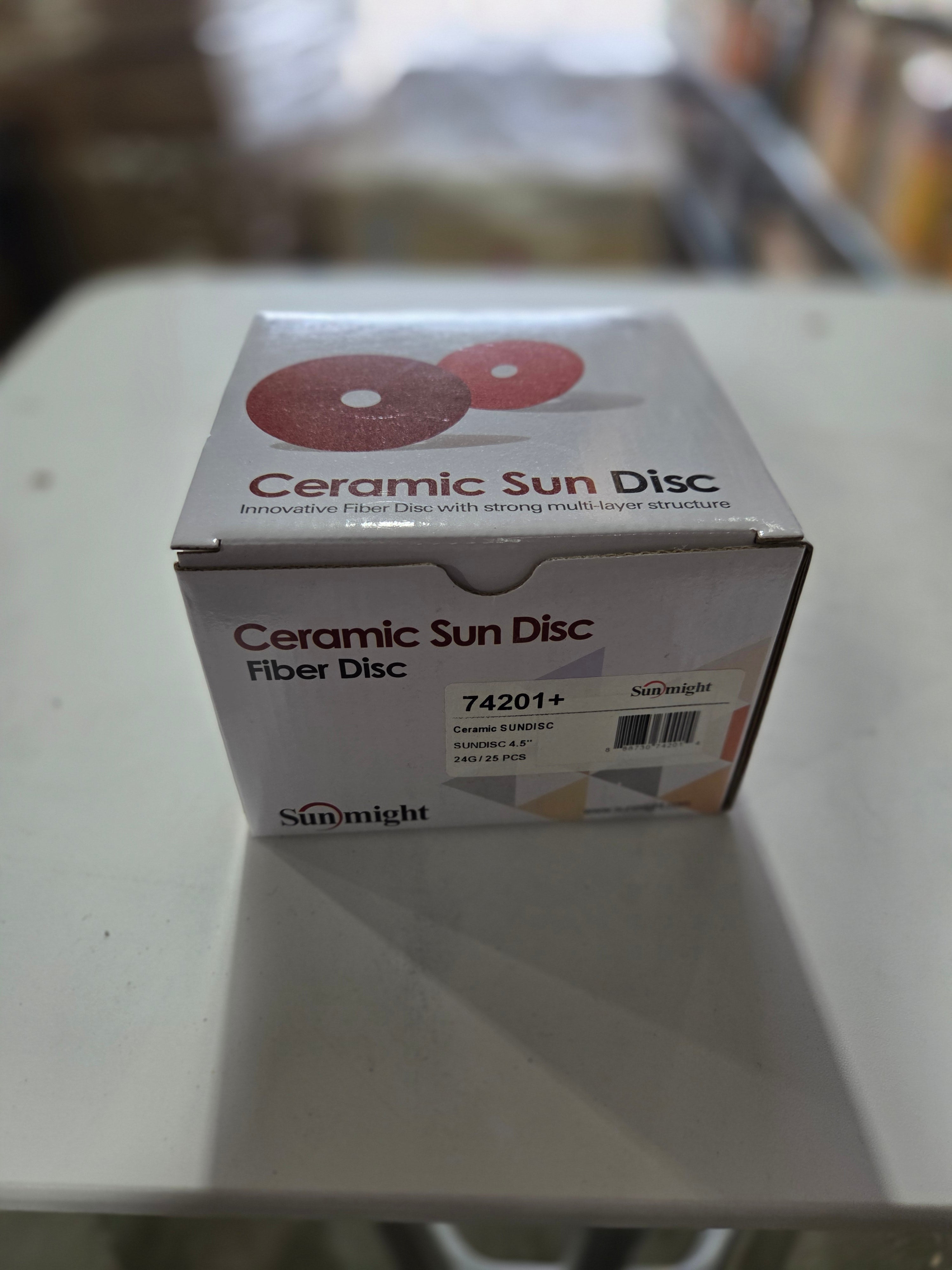 SUNMIGHT USA  4-1/2"24G CERAMIC FIBER DISC