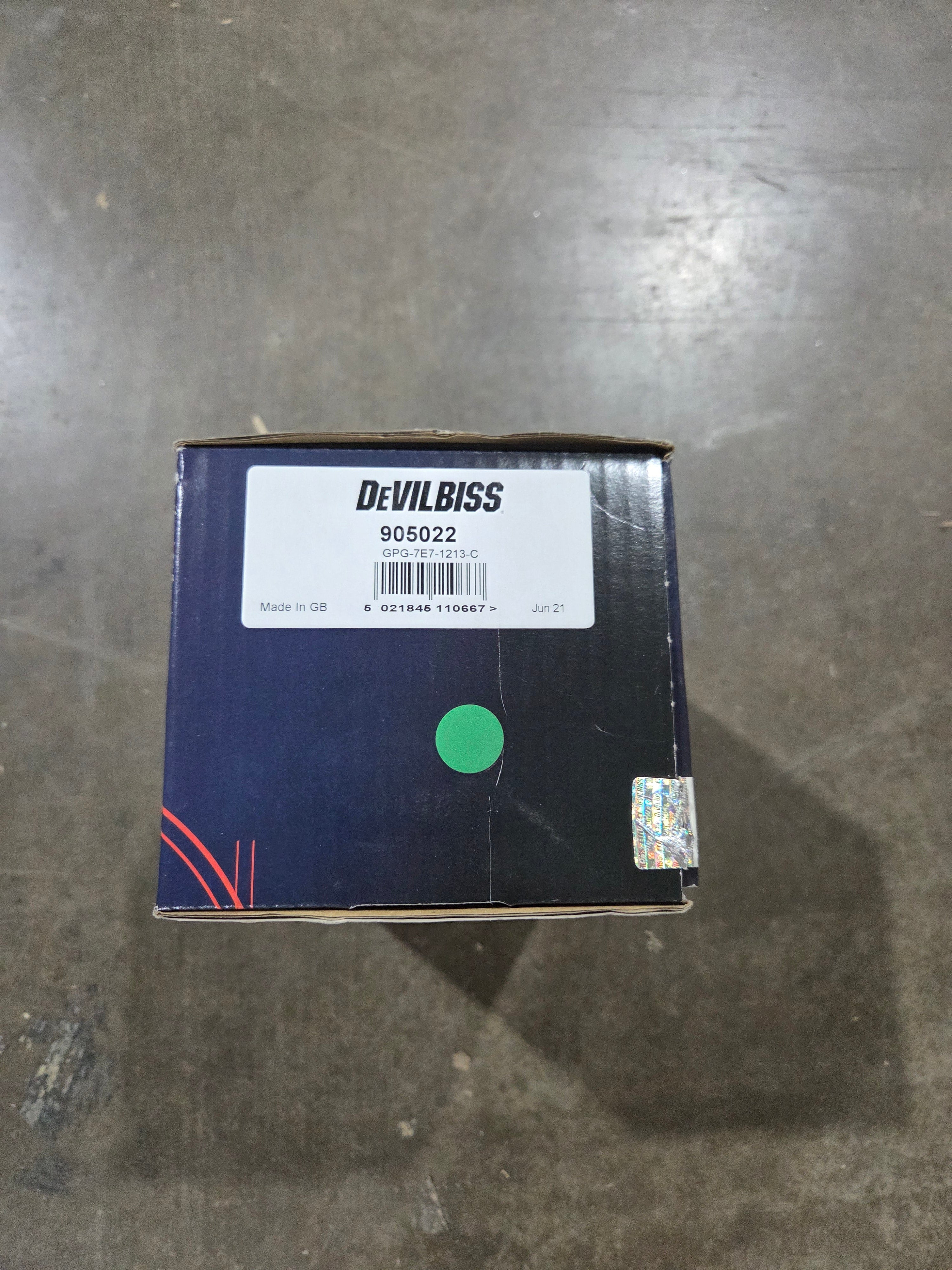 DeVilbiss 905022 GPG multi purpose HVLP spray gun automotive paint