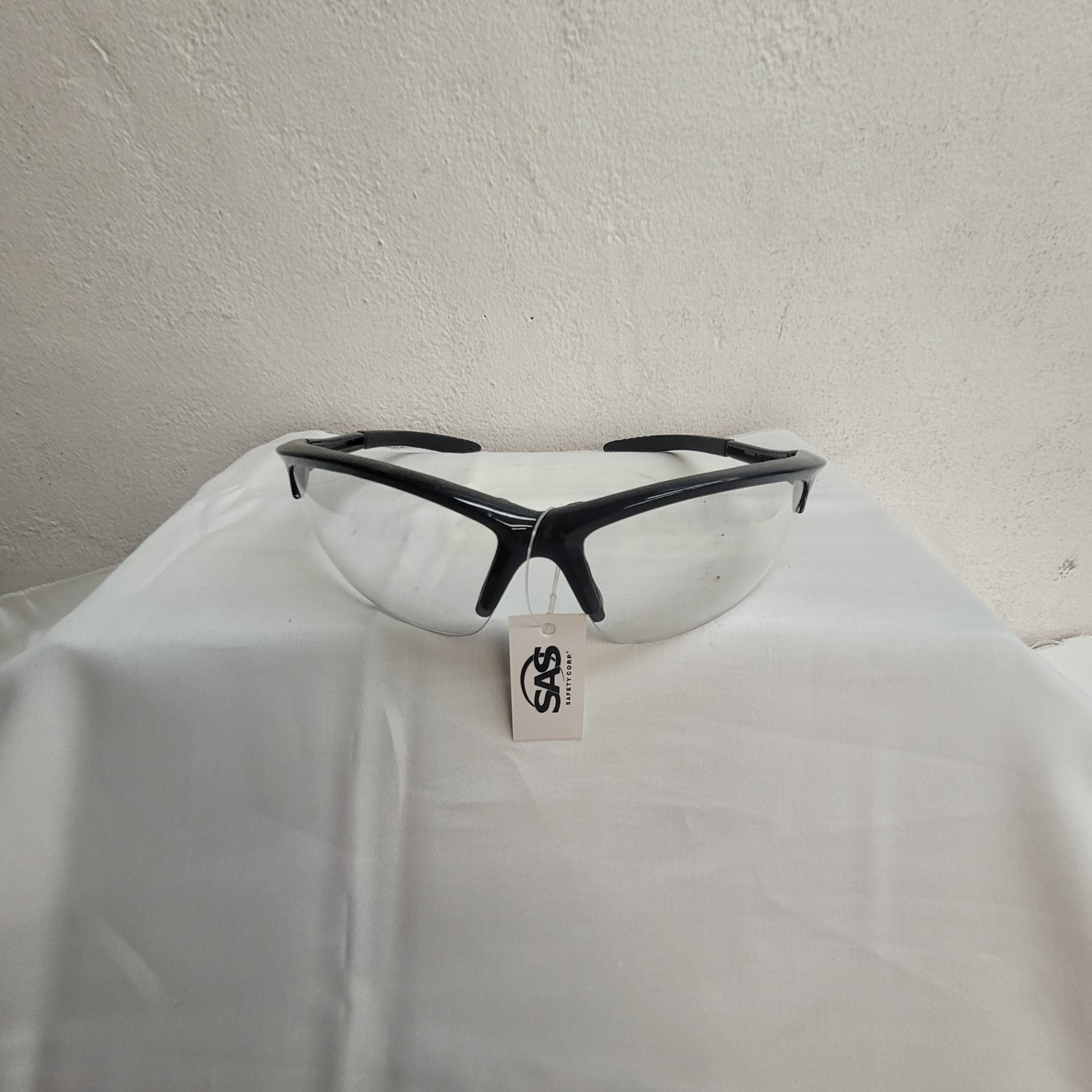 SAS Safety DB2 Safety Glasses - Black / Clear